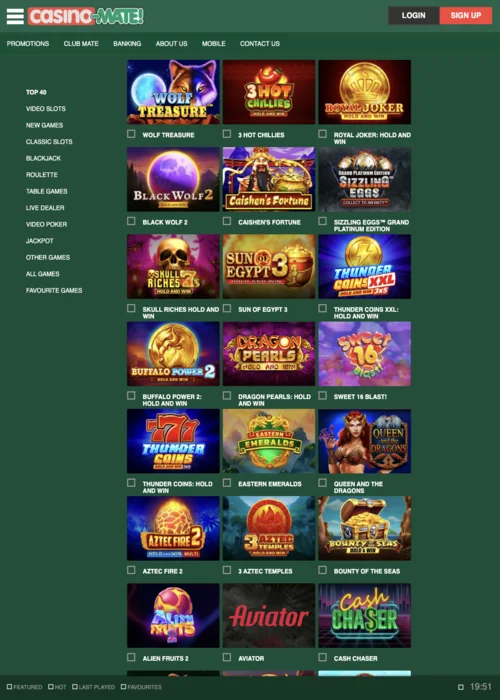 Casino Mate Games